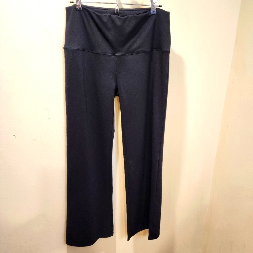 ODODOS Women's Black Wide legs Athletic Pants size L